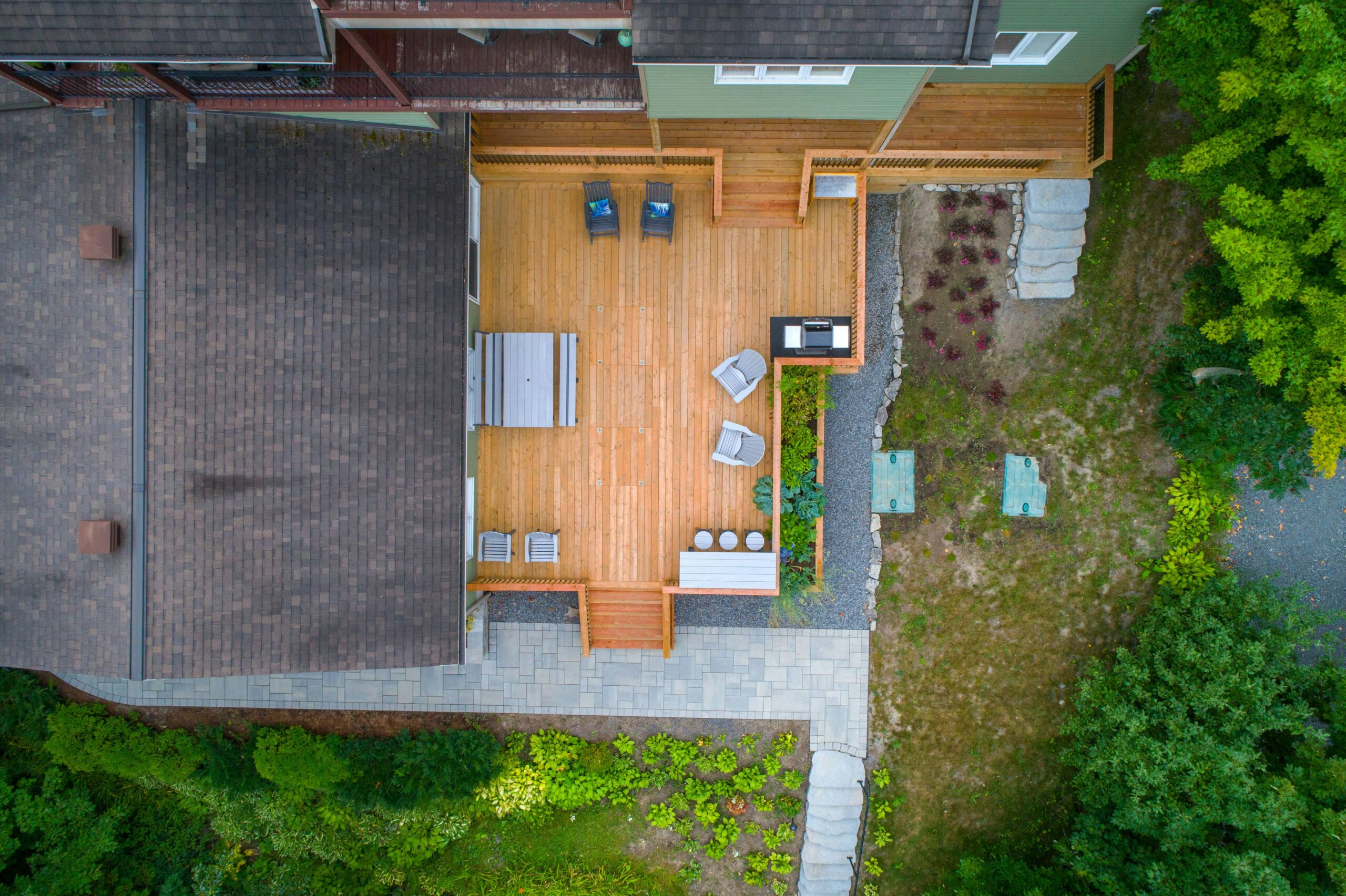Deck and patio addition planning in Des Moines Iowa